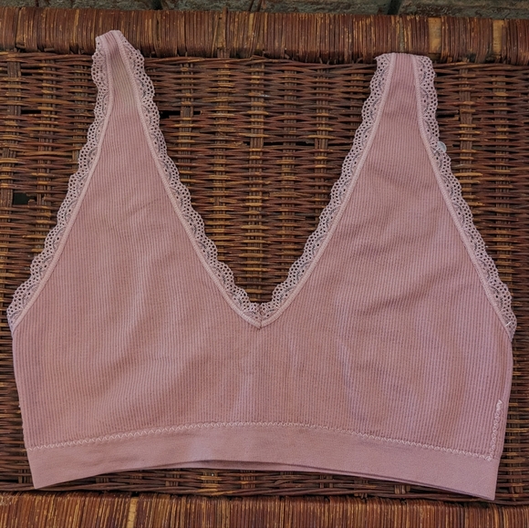 🌸 Dusty Pink & Purple Bralette Mini Set (3 pack) L XL - Picture 5 of 12
